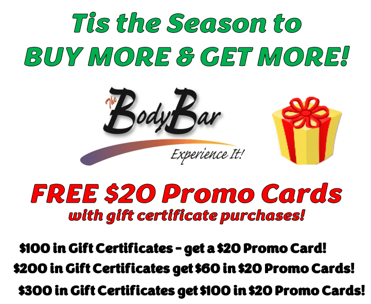 Body Bar Holiday Specials